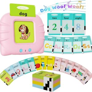 Talking Flash Cards Learning Machine - Early Educational Interactive Toy for Toddlers & Preschool Kids