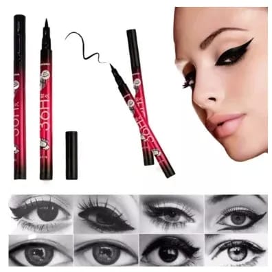 36H Waterproof Precision Liquid Eyeliner Pencil | Smudge-Proof & Long-Lasting Eye Liner (Pack of 2) - Image 3