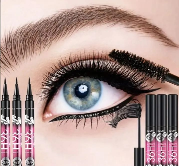 36H Waterproof Precision Liquid Eyeliner Pencil | Smudge-Proof & Long-Lasting Eye Liner (Pack of 2) - Image 4