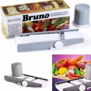Bruno Vegetable Cutter & Slicer - Multi-Function Kitchen Cutter for Fast & Uniform Slicing