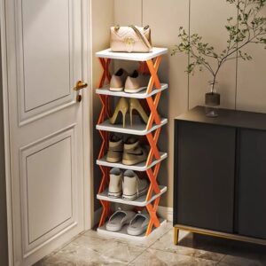 5 Layer Multi-Functional Shoe Rack - Space-Saving Stackable Organizer for Home & Entryway