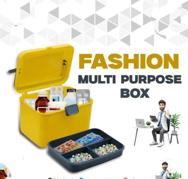 Fashion Multi-Purpose Storage Box - High-Quality Large Organizer for Sewing, Crafts & Home Use - Image 2