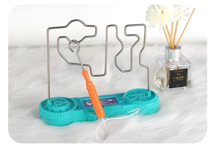 Electric Buzz Wire Maze Puzzle Game - Touch Maze Challenge Toy for Kids, Concentration & Brain Development