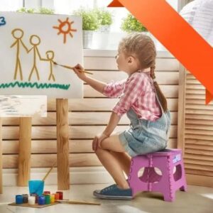 Portable Folding Stool - Lightweight, Durable & Multipurpose Chair for Indoor & Outdoor Use