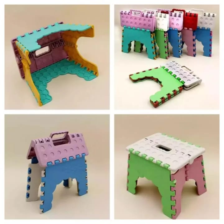 Portable Folding Stool - Lightweight, Durable & Multipurpose Chair for Indoor & Outdoor Use - Image 4