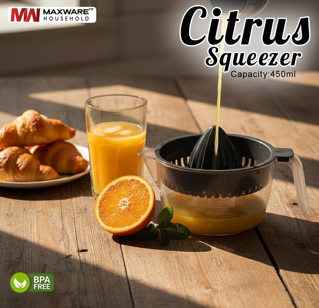 Citrus FreshMax Juice Squeezer - 450ml Manual Lemon & Orange Juicer | BPA-Free Citrus Extractor for Fresh Juice - Image 2