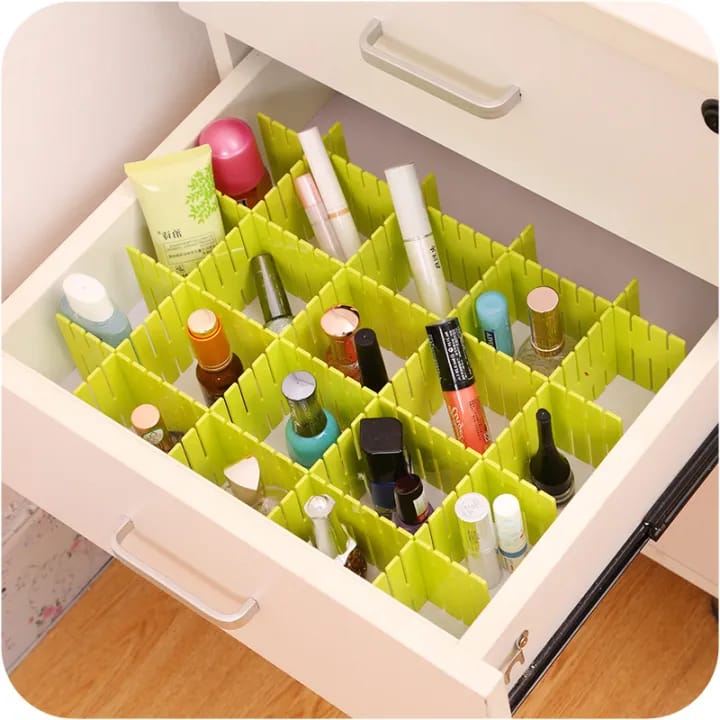 Adjustable Drawer Organizer | Home & Kitchen Divider for Makeup Storage