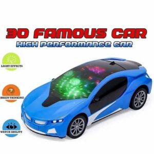 3D Famous BMW Remote Control Car - High Performance RC Car with LED Lights for Kids