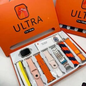 ULTRA Smartwatch with 7-in-1 Straps - HD Display, Bluetooth Calling, Fitness Tracking