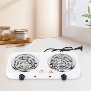 Electric Stove Double Chula - Portable Double Hot Plate | High-Power Heating Stove for Home & Outdoor Cooking